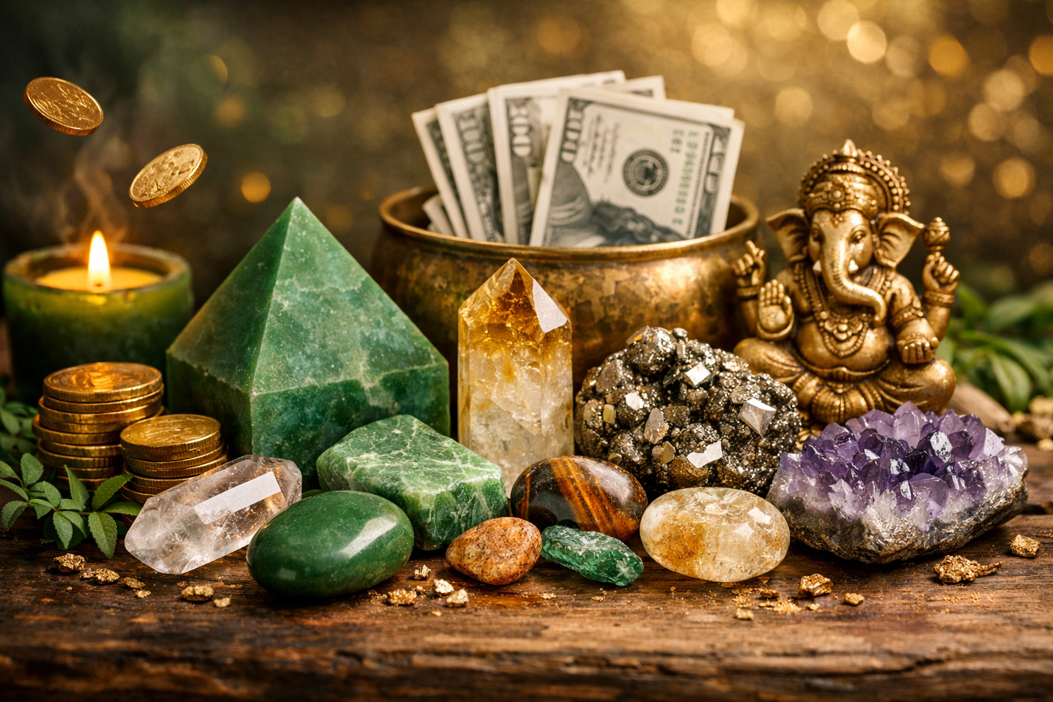 crystals for abundance and prosperity