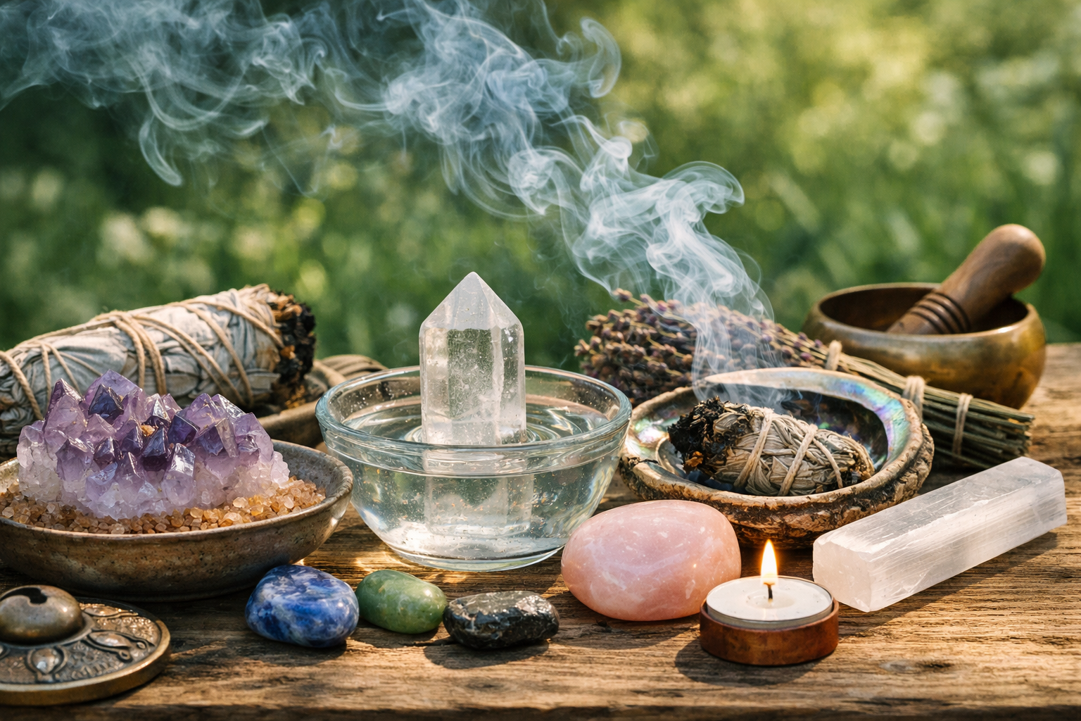 how do you cleanse your crystals