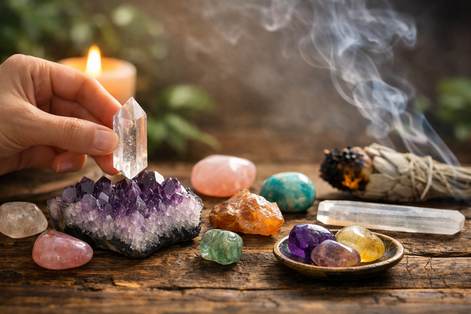 how to use crystals for healing
