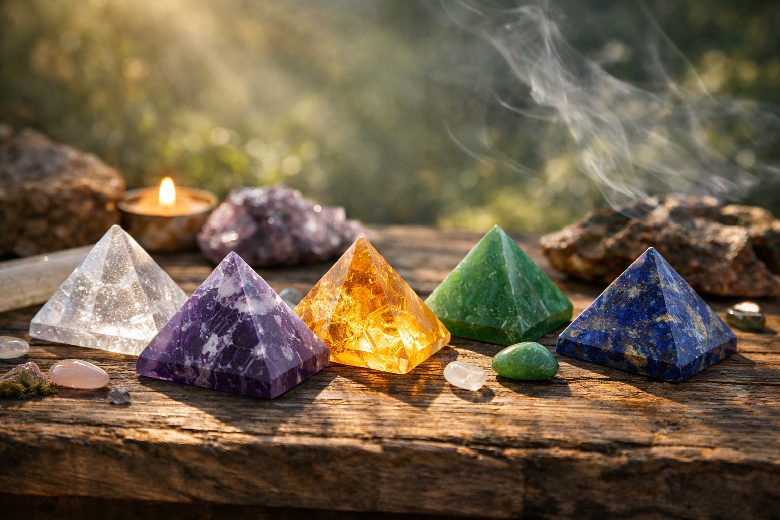 best pyramid crystals for healing