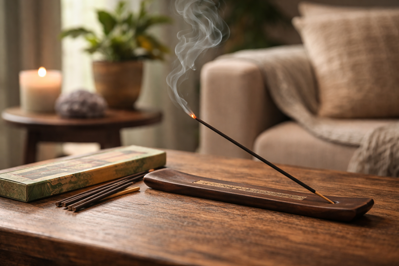Featured cleansing incense products arranged side by side for comparison