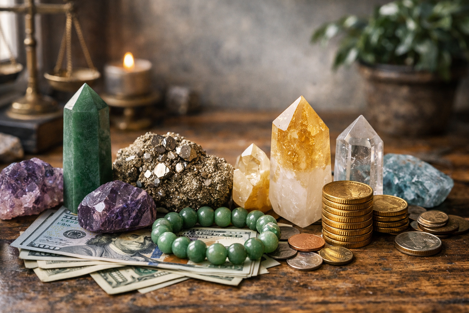 6 Powerful Crystals for Financial Abundance, Matched to Your Goal